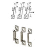 PrimeLine/SlideCo K5148 Door Strike Plates, Zinc ~ 3 PK