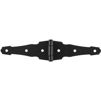 National N109-036 Ornamental Strap Hinge, Black ~ 4