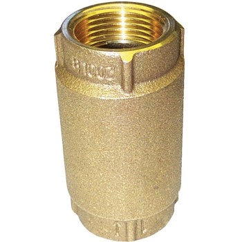 Merrill Mfg CVNL75 Red Brass Check Valve, Meets Lead-Free Installation ~ 3/4
