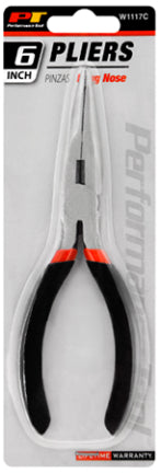 6 LONG NOSE PLIERS