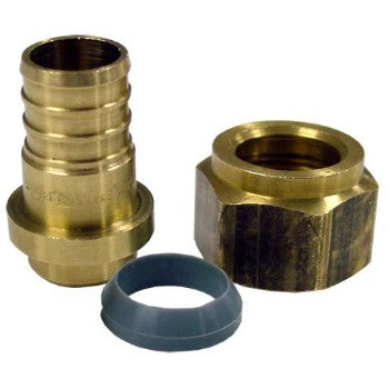 John Frey Co LF6228108089802 1/2 Pex X 1/2 Fip Adapter