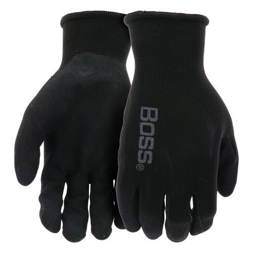 Boss Tactile Grip Foam Nitrile Palm Coating Gloves
