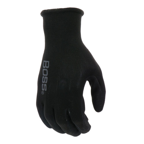 Boss Tactile Grip Foam Nitrile Palm Coating Gloves