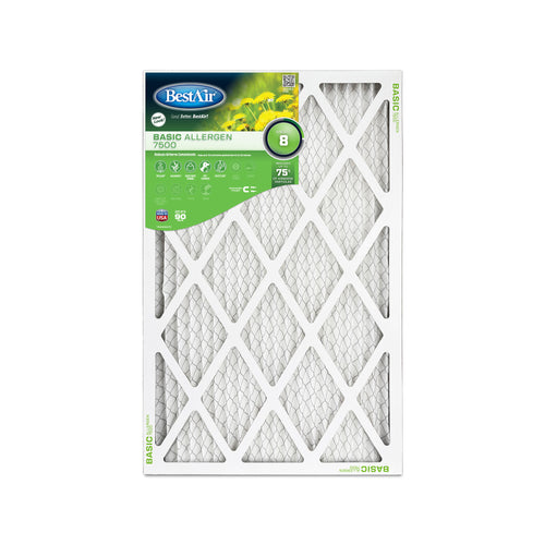 BestAir Standard Pleated Air Filter MERV 8