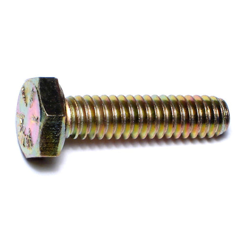 Monster Fastener Zinc Plated Grade 8 Steel Coarse Thread Hex Cap Screws
